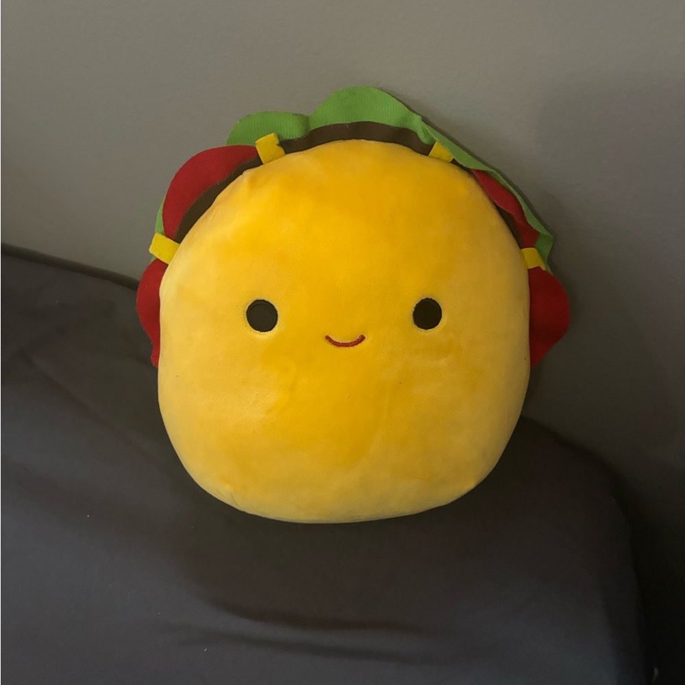 Cute Yellow Taco Squishmallow